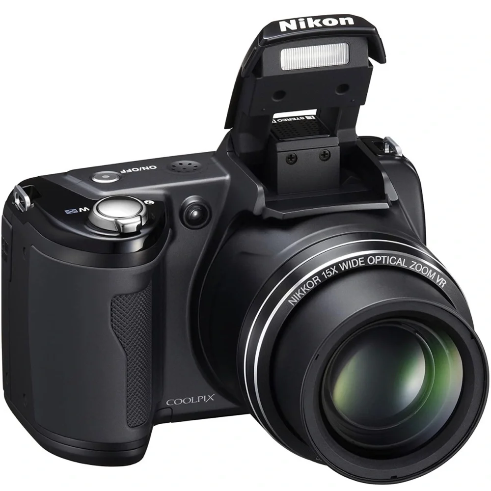 Nikon Coolpix L110 12.1 MP Digital Camera w/ 15x Optical (VR) Zoom & 3 Inch LCD